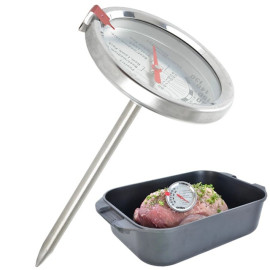 Termometr do mięsa z sondą wbijany 12cm - Orion 152826
